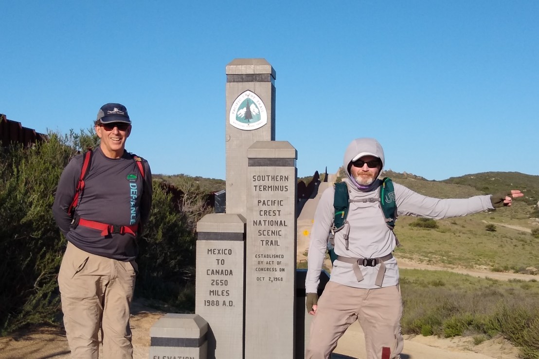 Day 1 Hiking PCT Section A SoCal April,&nbsp;2022
